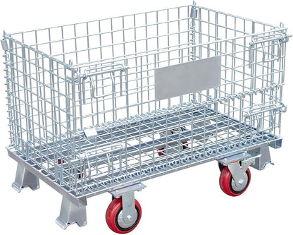 Collapsible Wire Storage Basket by MutsMover