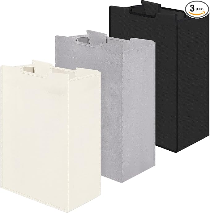 Bonuci 3 Pcs Laundry Sorter Replacement Bags Hamper Cart Removable Replacement by Bonuci