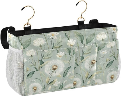 Sage Green Dandelion Bedside Caddy - Image 2