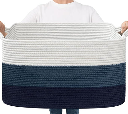 Goodpick Storaget Basket, 21.6" x 14.9" x 11.8", Toy Storage Baskets by Goodpick