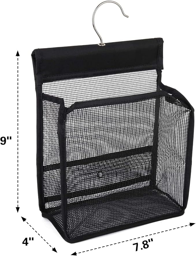 Hanging Mesh Bath Baskets Organizer Storage Shower Caddy College - Image 3