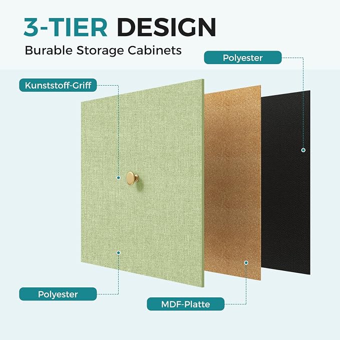 OLIXIS 7 Drawer Closet Organizer, Storage Tower - Image 6