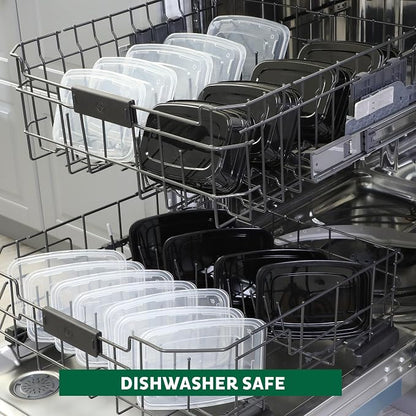 Freshware Meal Prep Containers 15 Count Compartment Food Storage Containers - Image 7