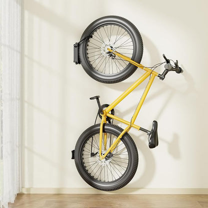 monTEK Bike Wall Mount for 4.5" Tire Width, Swivel Bike Wall Hanger Holds Up to - Image 2