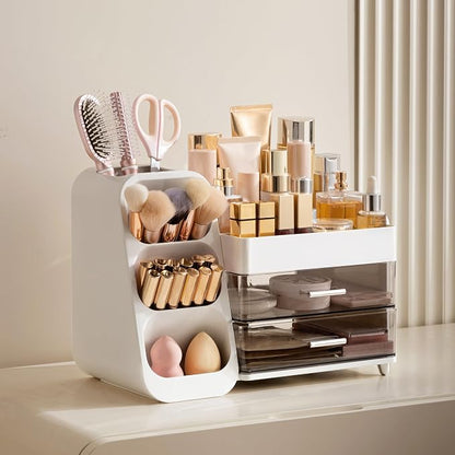 HBlife Makeup Organizer with Brush Holder - Image 5