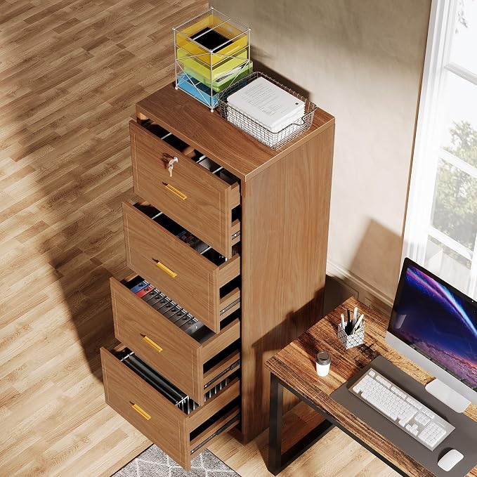Tribesigns 4-Drawer File Cabinet - Image 5