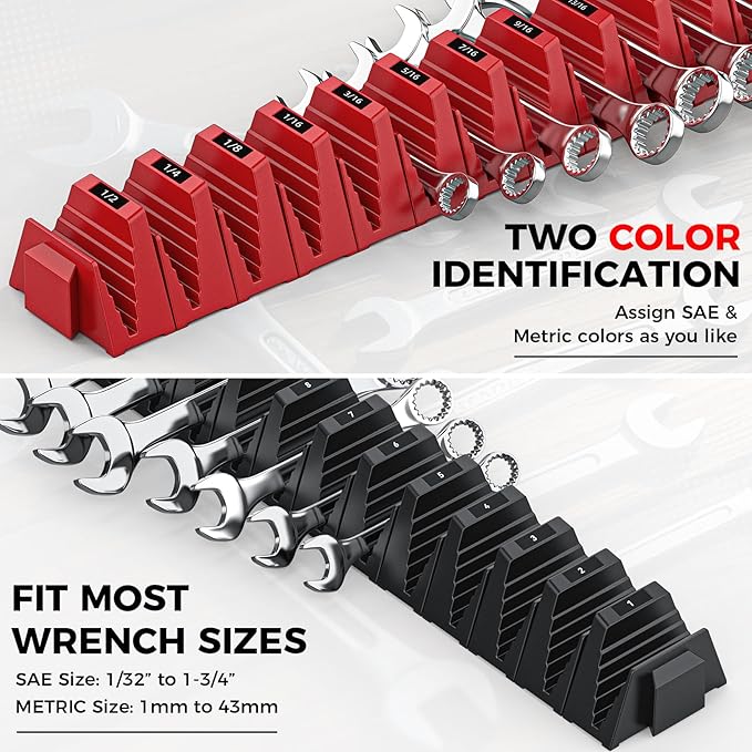 48PCS Magnetic Modular Wrench Organizers - Image 2