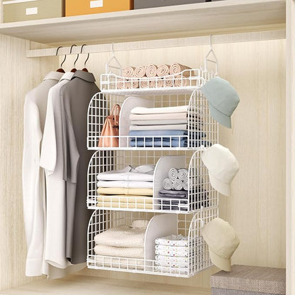 HapiRm Hanging Closet Organizer Storage - Image 5