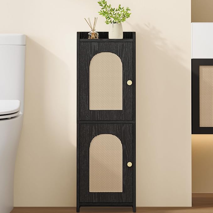 Hzuaneri Bathroom Storage Cabinet, Small Corner Floor Cabinet by Hzuaneri