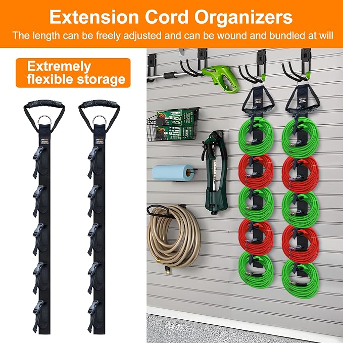 Extension Cord Organizer Adjustable 2 PCS - Image 2
