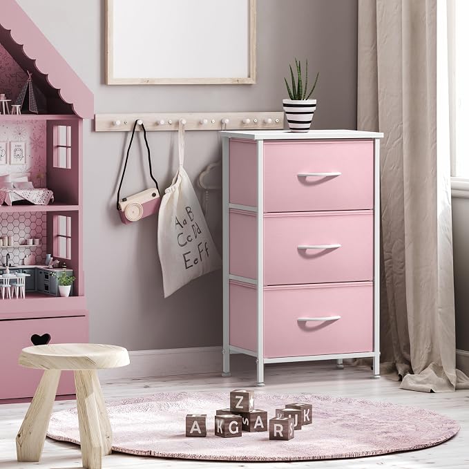 Sorbus Nightstand with 3 Drawers - Image 6