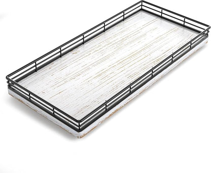 Bathroom Toilet Tank Tray, Vanity Tray by Focusonit