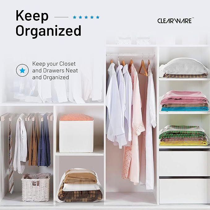 12 Large Storage Bags With Zipper Top - Image 6