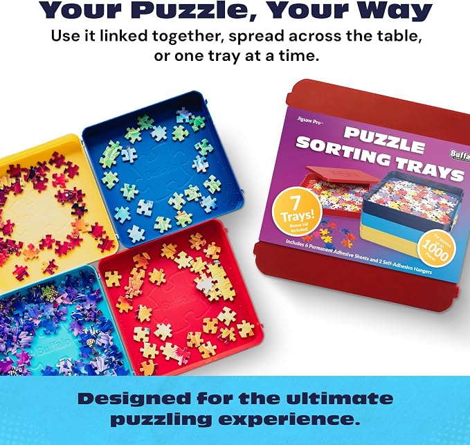 Buffalo Games Puzzle Sorting Trays - Image 2