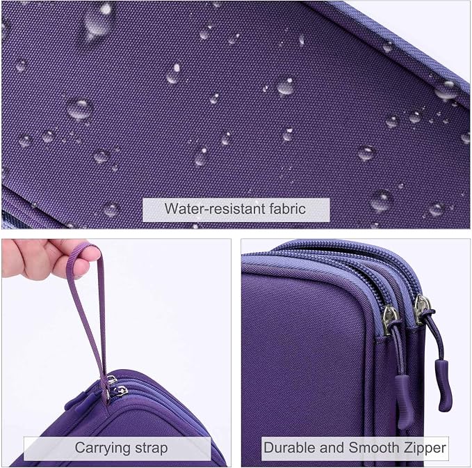FYY Electronic Organizer, Large Travel Cable Organizer Bag Pouch Electronic - Image 4