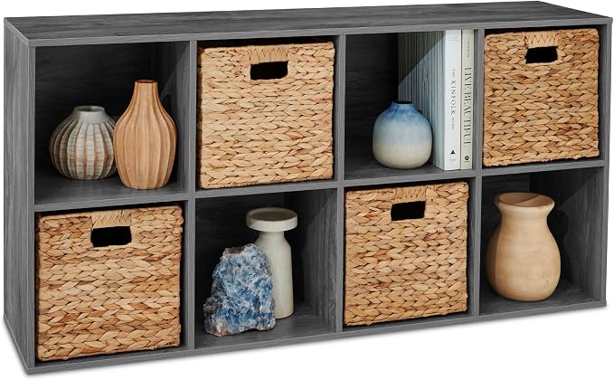 Best Choice Products 8-Cube Storage Organizer, 11in Shelf Opening, Display Shelf by Unknown