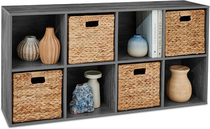 Best Choice Products 8-Cube Storage Organizer, 11in Shelf Opening, Display Shelf by Unknown
