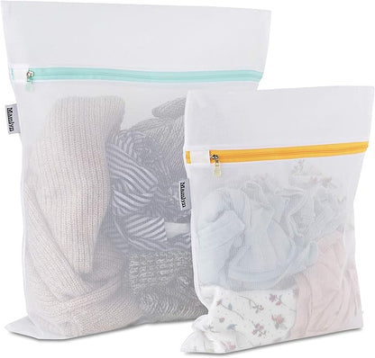 Mamlyn Mesh Laundry Bag for Delicates, Wash Bags for Underwear and Lingerie by Mamlyn