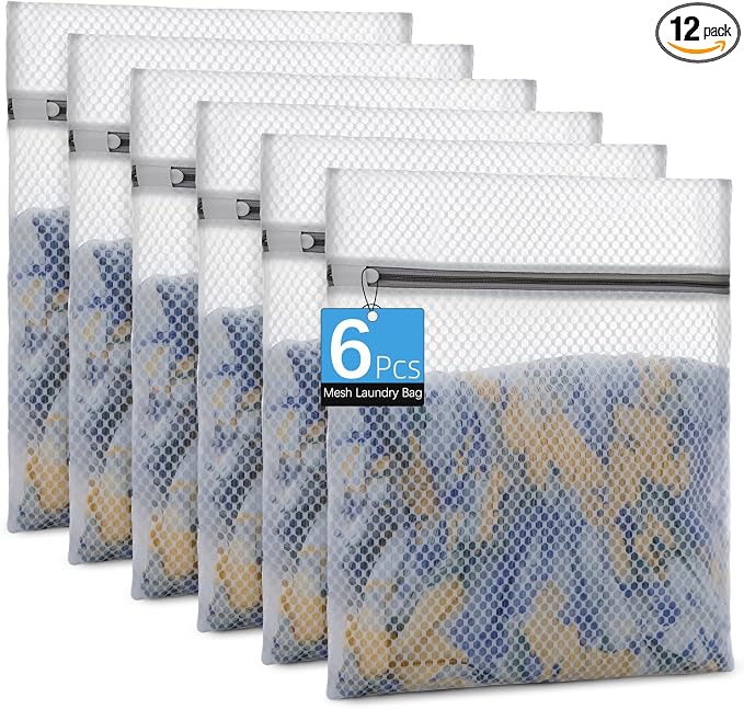Honeycomb Mesh Laundry Bags for Delicates by Tocode