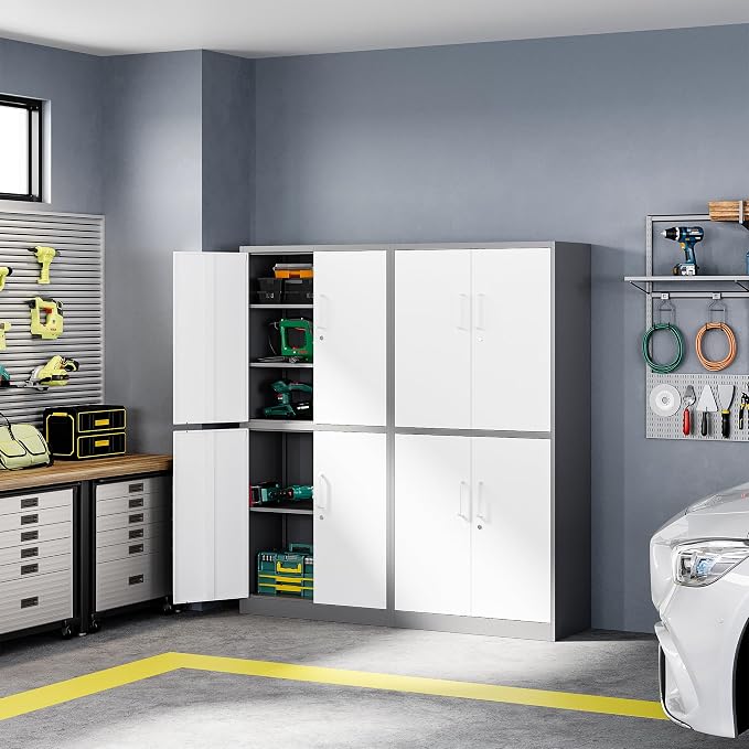 Letaya Metal Storage Cabinet - Image 4