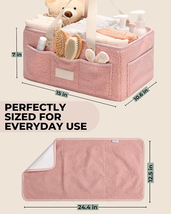Baby Diaper Caddy Organizer - Image 8
