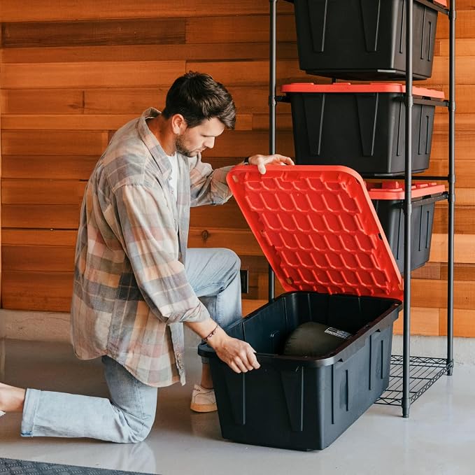 CleverMade Tote Tower Single 5-Tier Heavy-Duty Organizer Rack - Image 2