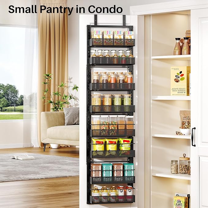 SNTD Over the Door Pantry Organizer - Image 7