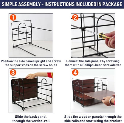4-Tier Office Organizer, Desk File Organizer - Image 6