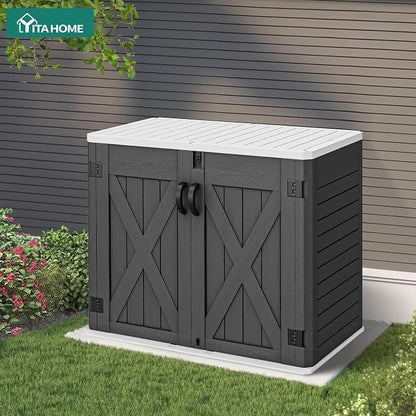 YITAHOME Outdoor Horizontal Storage Shed - Image 8