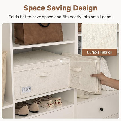 StorageWorks 55L Extra Large Fabric Storage Bins - Image 7