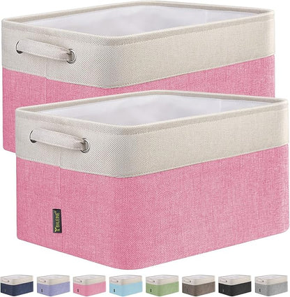 BALEINE 2 Pack Fabric Storage Bins by BALEINE