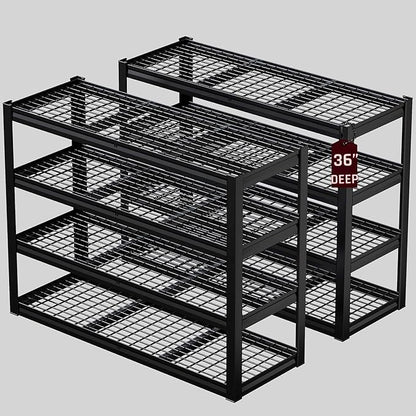 36" D Storage Shelves, Shelving Units Industrial Shelving by SKZNSA
