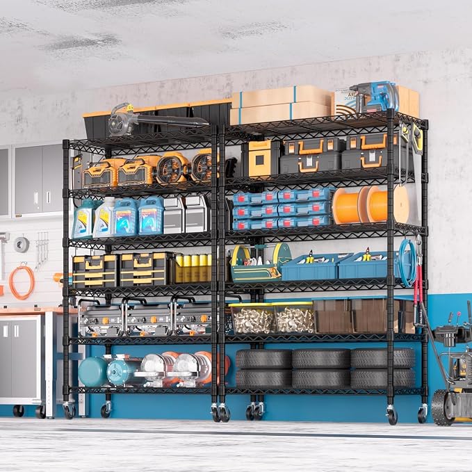 PrimeZone 6 Tier Wire Shelving - Image 9