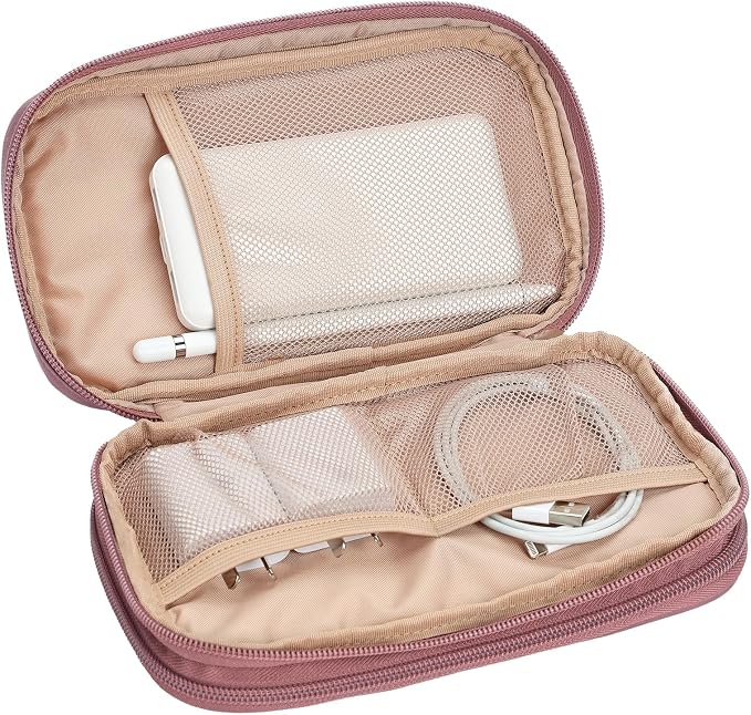 NISHEL Travel Cord Organizer Case, Double Layers Tech Electronic Case, Travel - Image 4