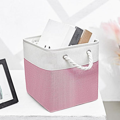 Fabric Storage Cubes, 11 inch cube storage bin - Image 6