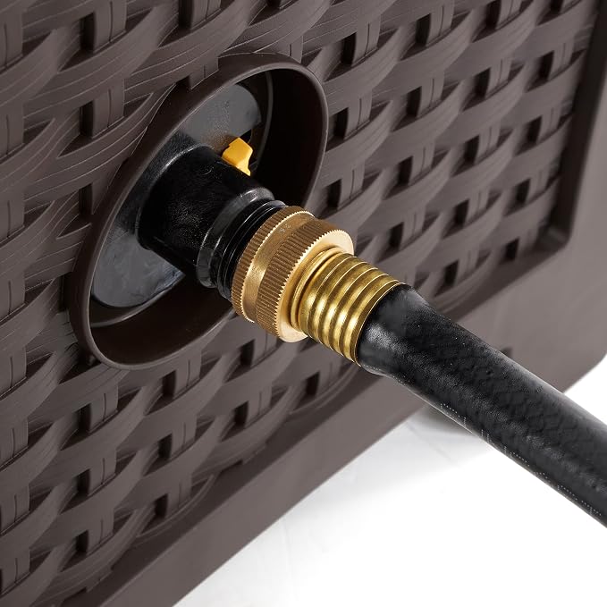 Suncast Hose Reel with Smart Trak Hose Guide, Water-Tight Connection, Durable - Image 9