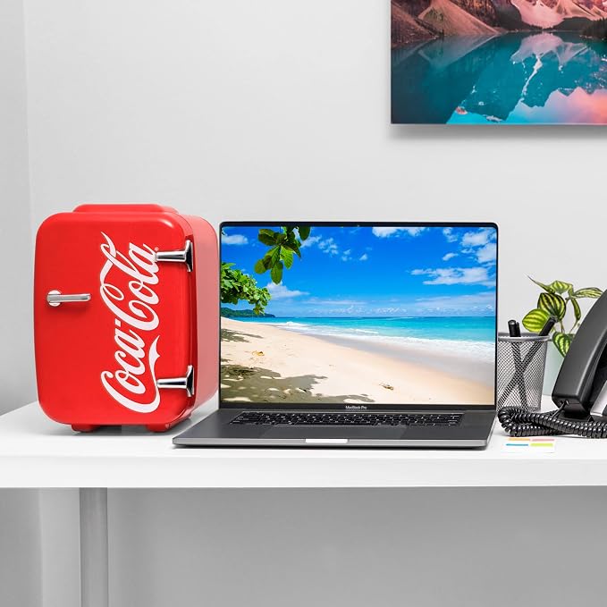 Cooluli Retro Coca-Cola Mini Fridge - Image 4