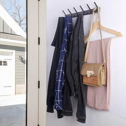 WEBI Coat Rack Wall Mounted, 5 Coat Hooks - Image 6