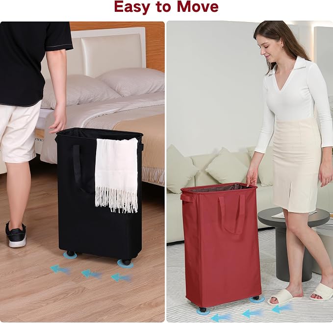efluky Slim Laundry Hamper - Image 4