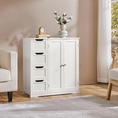 Yaheetech Small Bathroom Storage Cabinet - Image 9