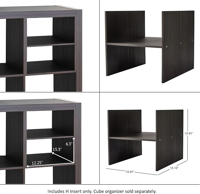 H Shelf Insert Cube Organizer Divider - Image 5