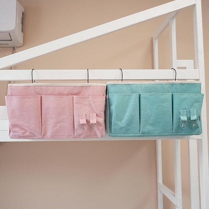 Bedside Caddy, Bedside Hanging Storage Organizer forBunk and Hospital Beds - Image 6