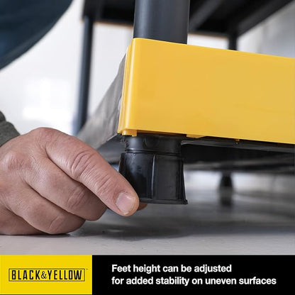 CX Black & Yellow, Shelving Unit and Heavy Duty Storage Containers, Extremely - Image 7