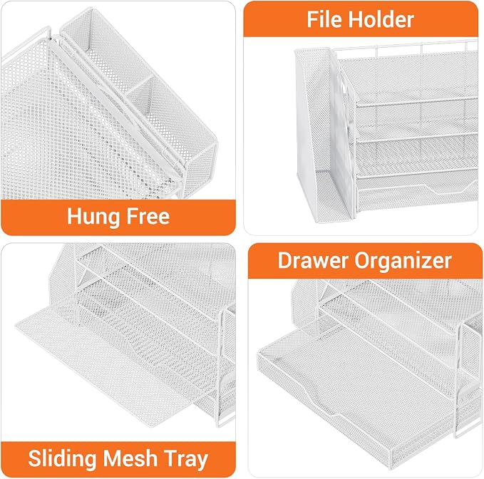 OPNICE Desk Organizer, 4-Tier Desktop File Organizer - Image 6