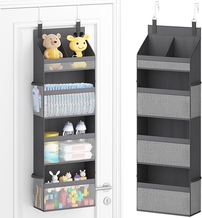 Lifewit 4 Tier Over the Door Diaper Organizer by Lifewit
