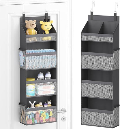Lifewit 4 Tier Over the Door Diaper Organizer by Lifewit