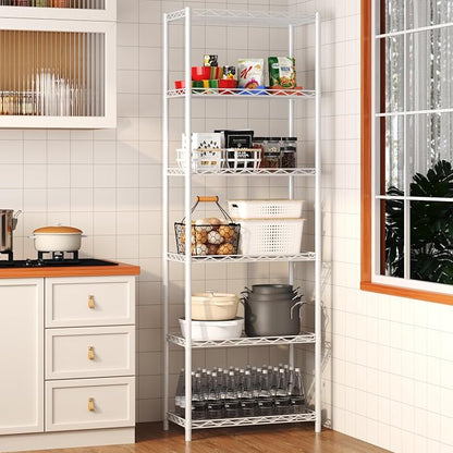 HOMEFORT 6-Tier Wire Shelving, 6 Shelves Unit Metal Storage Rack, Durable - Image 2