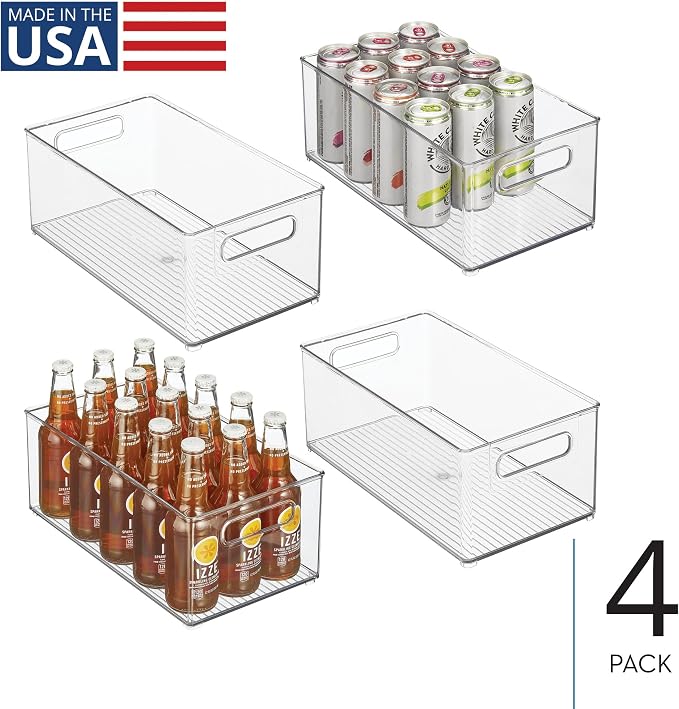 iDesign Stackable Fridge Bin, For Pantry, or Fridge - Image 2