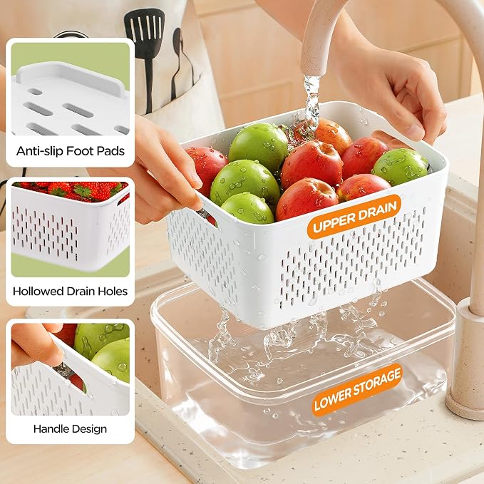 5-Pack Fruit Storage Containers - Image 2