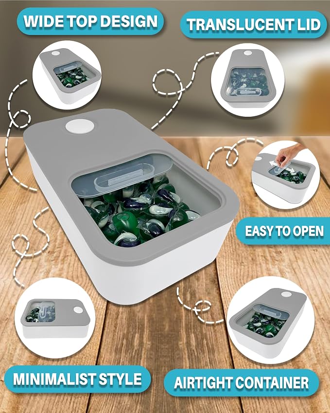 Skywin Large Laundry Pods Container - Image 7
